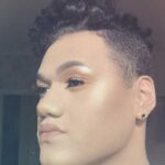 Highlighter (cosmetics) - Kylee Fleek Sun Orange Natural Makeup Selfie, tags: gewohnheiten - CC BY-SA